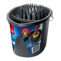 VILEDA Wring And Go 7-Liter-Eimerschleuder - Grau