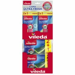 Pack VILEDA Reinigung 6 Mikrofasertücher Und 8 Schwämme