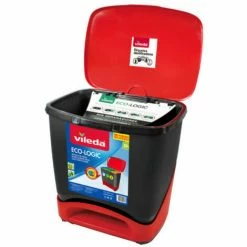 Anpassbarer VILEDA-Abfalleimer Für Recycling Mit 39 Litern Fassungsvermögen