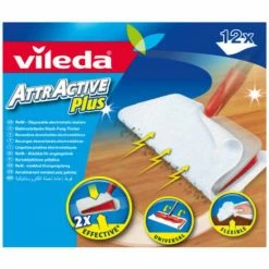 VILEDA Attractive Plus Wischmopp Nachfüllpackung Für Einwegtücher