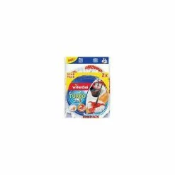 Vileda Turbo Easy Wring & Clean Wischmop Ersatzkopf 2er Pack 2 St. 166143