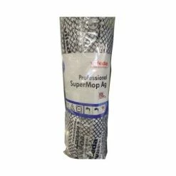 Vileda Wischmopp SuperMop AG Wischmopstiel SuperMop 9x34x9 Cm (BxHxL) 50 % Baumwolle 40 % Polyester 10 % Kautschuk Blau
