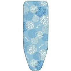 VILEDA Viva Express Perfect Fit Elastic Bügelbrettbezug, Mit Nachspannsystem, 114-122cm X 34-42cm, Blau