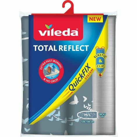 Vileda Bügeltischbezug Für Total Reflect Plus, 38-45 X 120-130 Cm Reflect Bügeltischbezug Bügeltischbezug Vileda