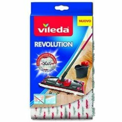 Vileda SuperMocio Revolution Ricambio Color White - Moppzubehör (Weiß, Mikrofaser)