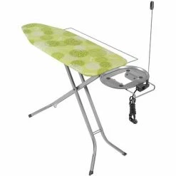 VILEDA Bügeltisch Perfect 2in1 Plus Grün 122x44cm